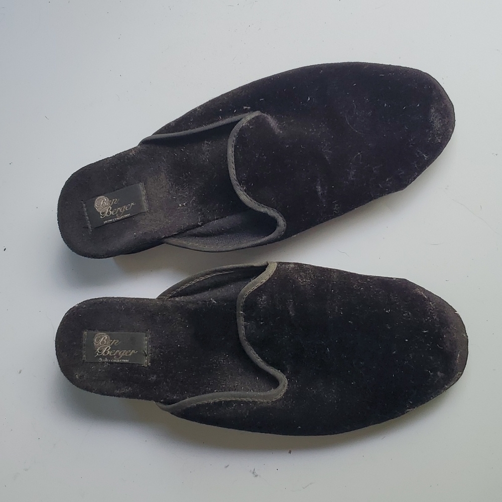 🌷Ben Berger black slippers